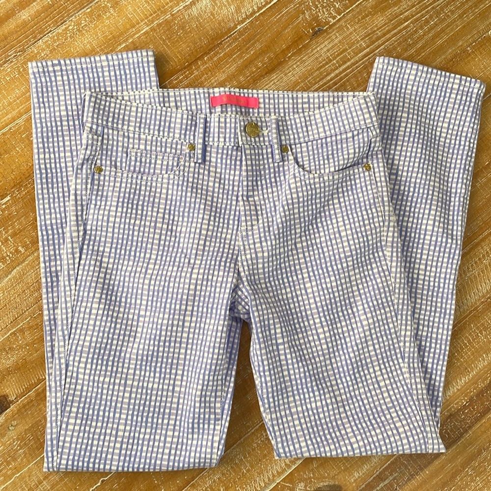 Lilly Pulitzer Jean - South Ocean High Rise Skinny - Picture 5 of 11